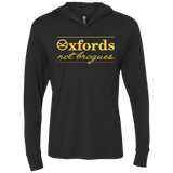 T-Shirts Vintage Black / X-Small Oxfords Not Brogues Triblend Long Sleeve Hoodie Tee