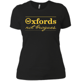 T-Shirts Black / X-Small Oxfords Not Brogues Women's Premium T-Shirt