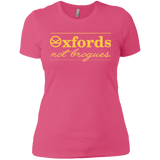 T-Shirts Hot Pink / X-Small Oxfords Not Brogues Women's Premium T-Shirt