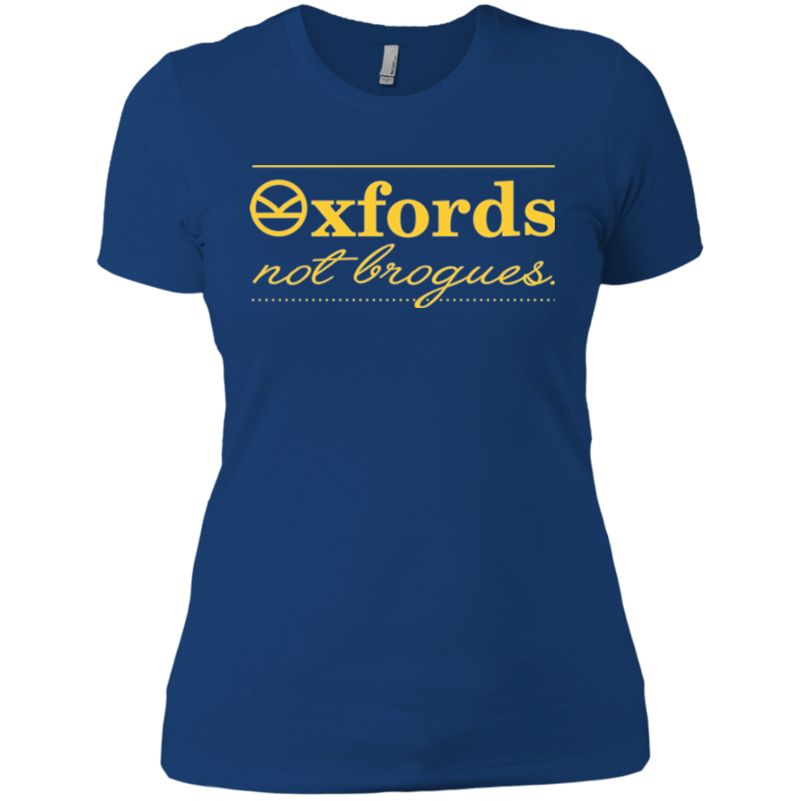 Oxfords Not Brogues Women's Premium T-Shirt
