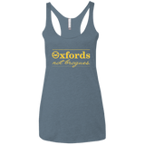 Oxfords Not Brogues Women's Triblend Racerback Tank