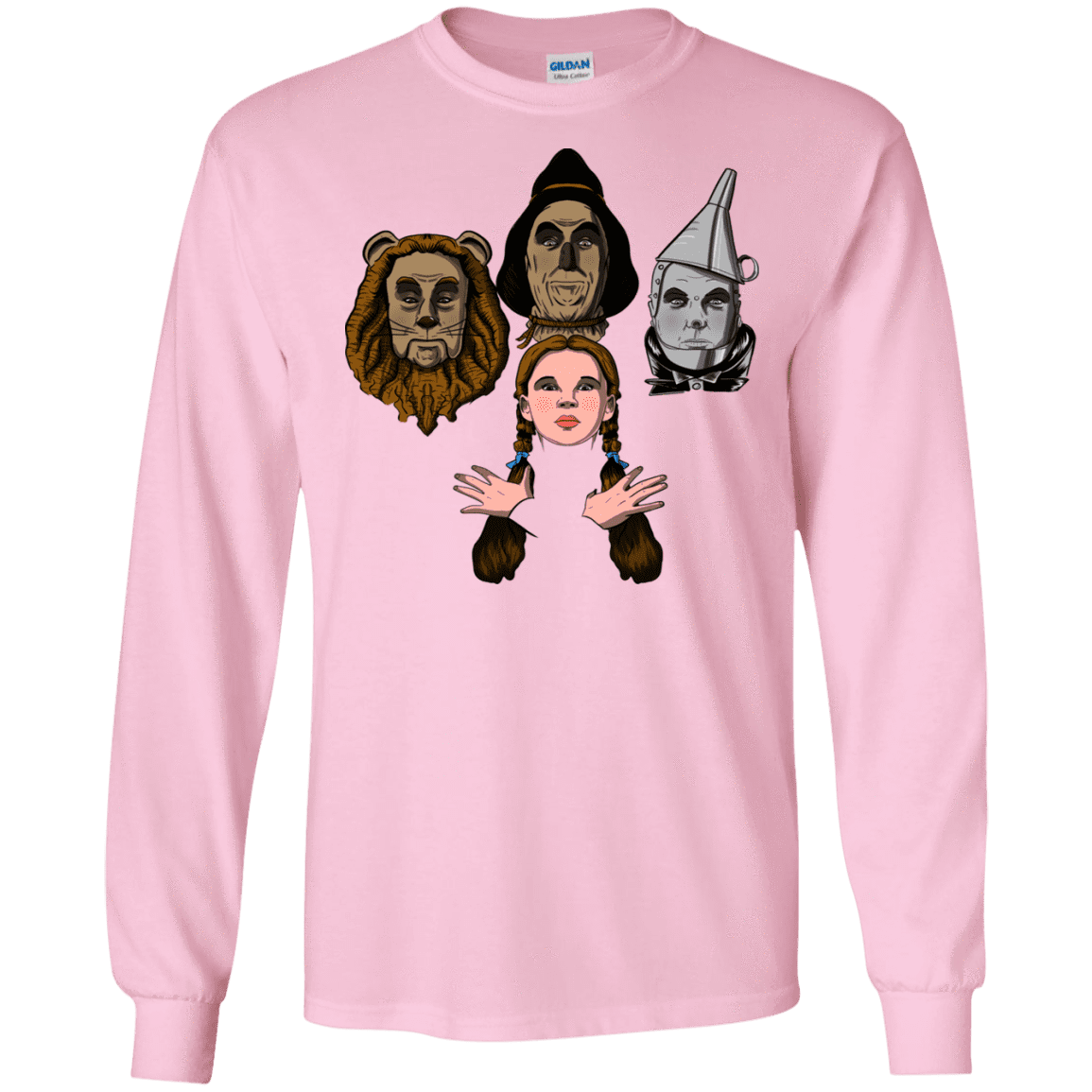 T-Shirts Light Pink / S Oz Rhapsody Men's Long Sleeve T-Shirt