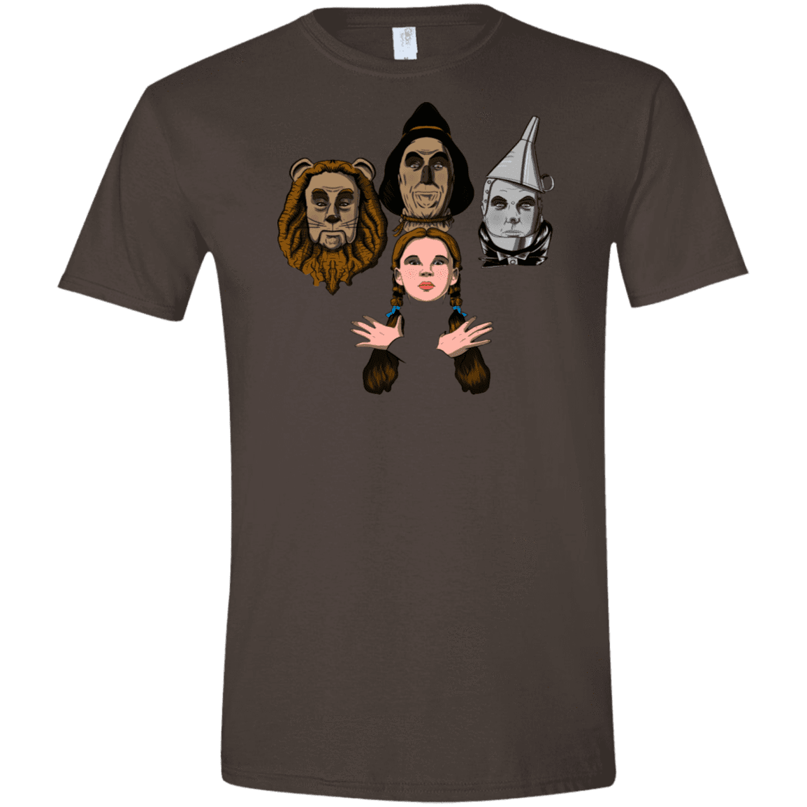 T-Shirts Dark Chocolate / S Oz Rhapsody Men's Semi-Fitted Softstyle