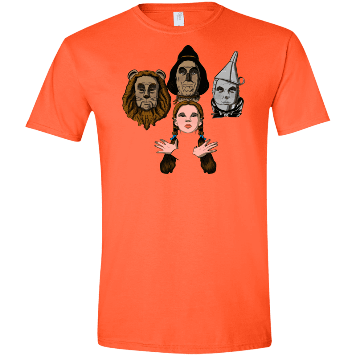 T-Shirts Orange / S Oz Rhapsody Men's Semi-Fitted Softstyle