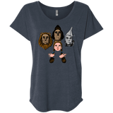 T-Shirts Vintage Navy / X-Small Oz Rhapsody Triblend Dolman Sleeve