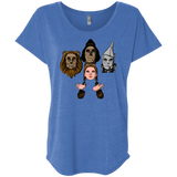 T-Shirts Vintage Royal / X-Small Oz Rhapsody Triblend Dolman Sleeve