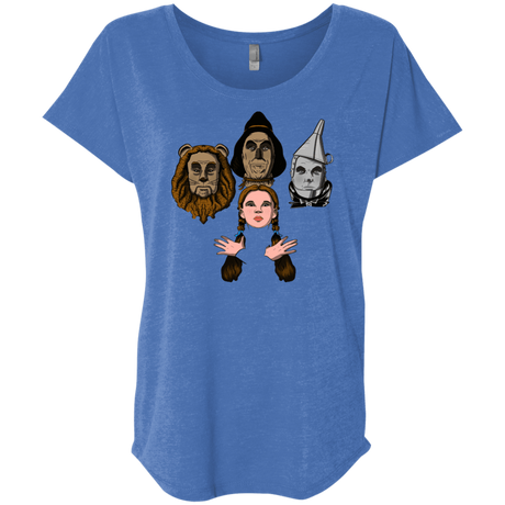 T-Shirts Vintage Royal / X-Small Oz Rhapsody Triblend Dolman Sleeve