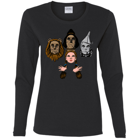 T-Shirts Black / S Oz Rhapsody Women's Long Sleeve T-Shirt