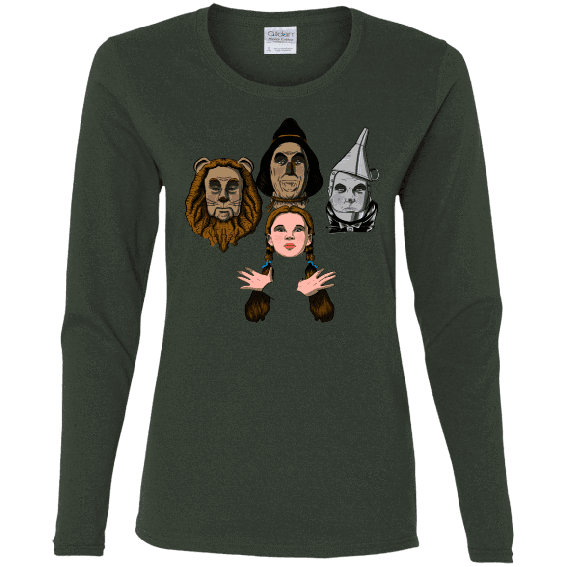 T-Shirts Forest / S Oz Rhapsody Women's Long Sleeve T-Shirt