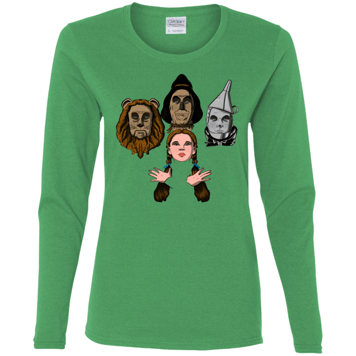 T-Shirts Irish Green / S Oz Rhapsody Women's Long Sleeve T-Shirt