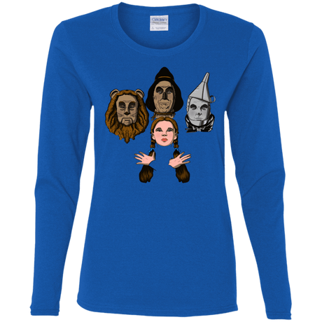 T-Shirts Royal / S Oz Rhapsody Women's Long Sleeve T-Shirt