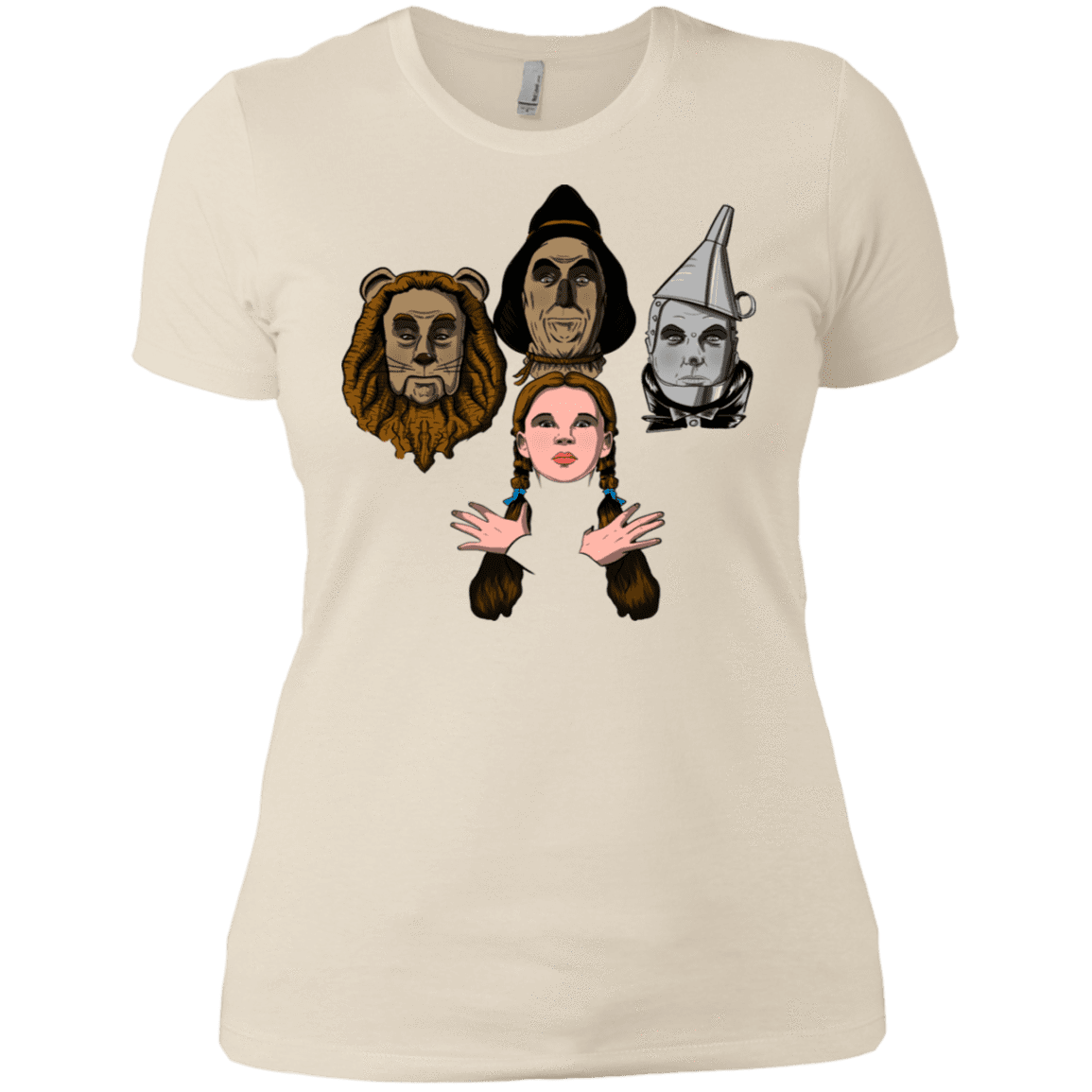 T-Shirts Ivory/ / X-Small Oz Rhapsody Women's Premium T-Shirt