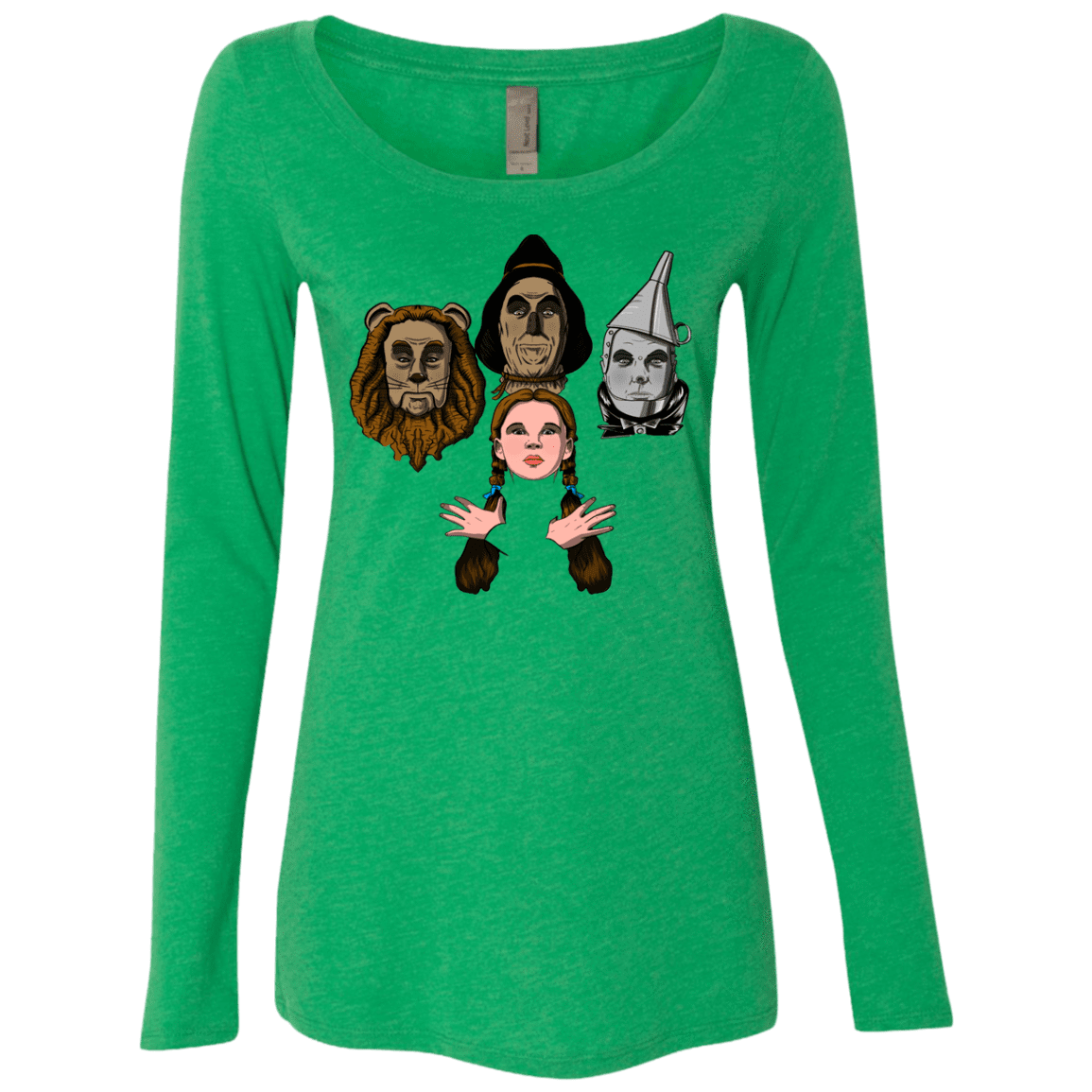 T-Shirts Envy / S Oz Rhapsody Women's Triblend Long Sleeve Shirt