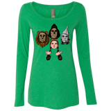 T-Shirts Envy / S Oz Rhapsody Women's Triblend Long Sleeve Shirt