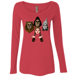 T-Shirts Vintage Red / S Oz Rhapsody Women's Triblend Long Sleeve Shirt