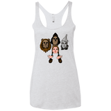 T-Shirts Heather White / X-Small Oz Rhapsody Women's Triblend Racerback Tank
