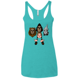 T-Shirts Tahiti Blue / X-Small Oz Rhapsody Women's Triblend Racerback Tank