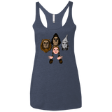 T-Shirts Vintage Navy / X-Small Oz Rhapsody Women's Triblend Racerback Tank
