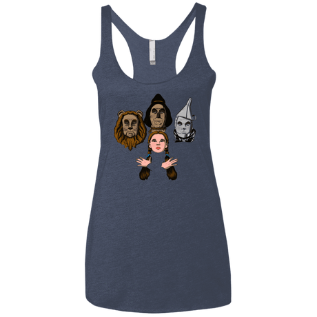 T-Shirts Vintage Navy / X-Small Oz Rhapsody Women's Triblend Racerback Tank