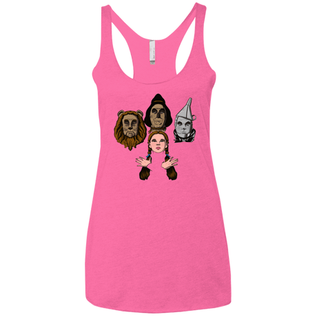 T-Shirts Vintage Pink / X-Small Oz Rhapsody Women's Triblend Racerback Tank