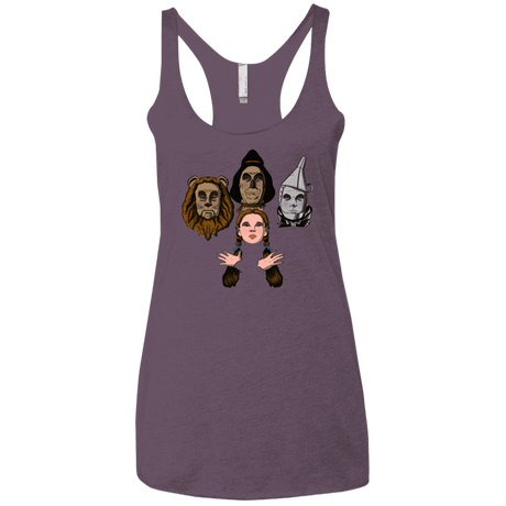 T-Shirts Vintage Purple / X-Small Oz Rhapsody Women's Triblend Racerback Tank