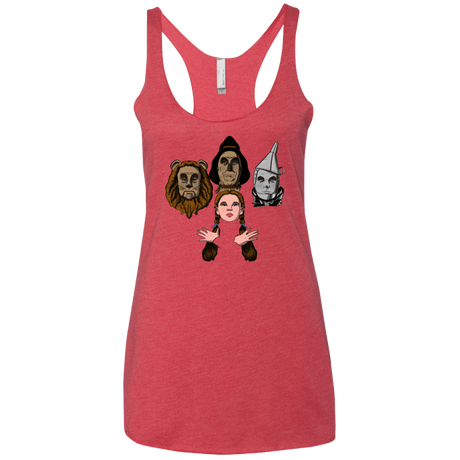 T-Shirts Vintage Red / X-Small Oz Rhapsody Women's Triblend Racerback Tank