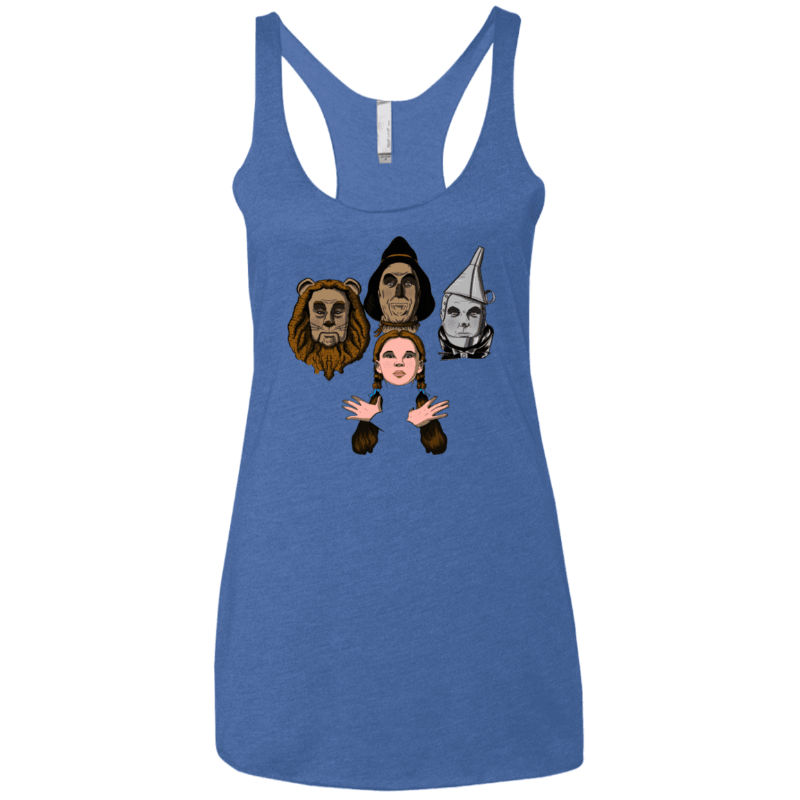 T-Shirts Vintage Royal / X-Small Oz Rhapsody Women's Triblend Racerback Tank