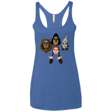 T-Shirts Vintage Royal / X-Small Oz Rhapsody Women's Triblend Racerback Tank