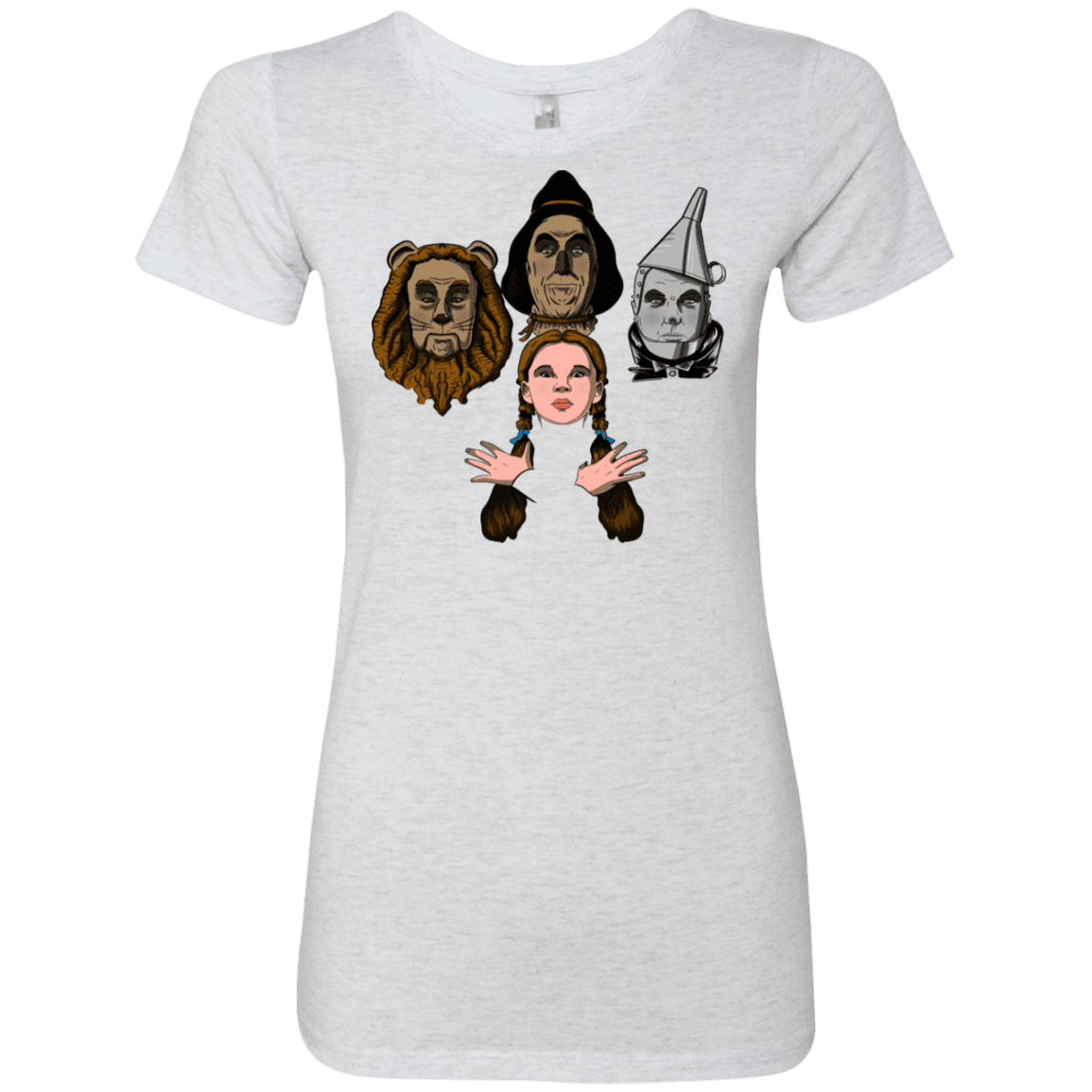 T-Shirts Heather White / S Oz Rhapsody Women's Triblend T-Shirt