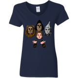 T-Shirts Navy / S Oz Rhapsody Women's V-Neck T-Shirt