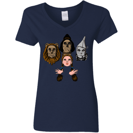 T-Shirts Navy / S Oz Rhapsody Women's V-Neck T-Shirt