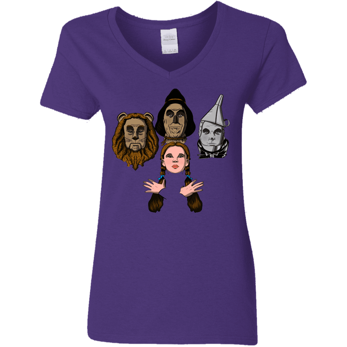 T-Shirts Purple / S Oz Rhapsody Women's V-Neck T-Shirt