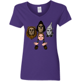 T-Shirts Purple / S Oz Rhapsody Women's V-Neck T-Shirt