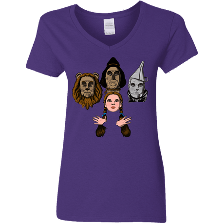 T-Shirts Purple / S Oz Rhapsody Women's V-Neck T-Shirt