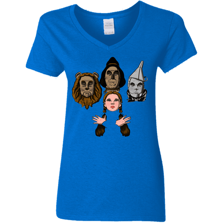 T-Shirts Royal / S Oz Rhapsody Women's V-Neck T-Shirt