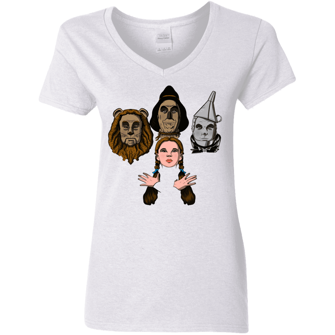 T-Shirts White / S Oz Rhapsody Women's V-Neck T-Shirt