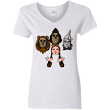 T-Shirts White / S Oz Rhapsody Women's V-Neck T-Shirt