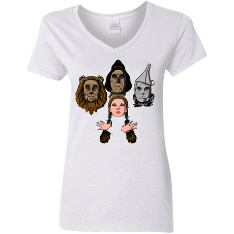 T-Shirts White / S Oz Rhapsody Women's V-Neck T-Shirt