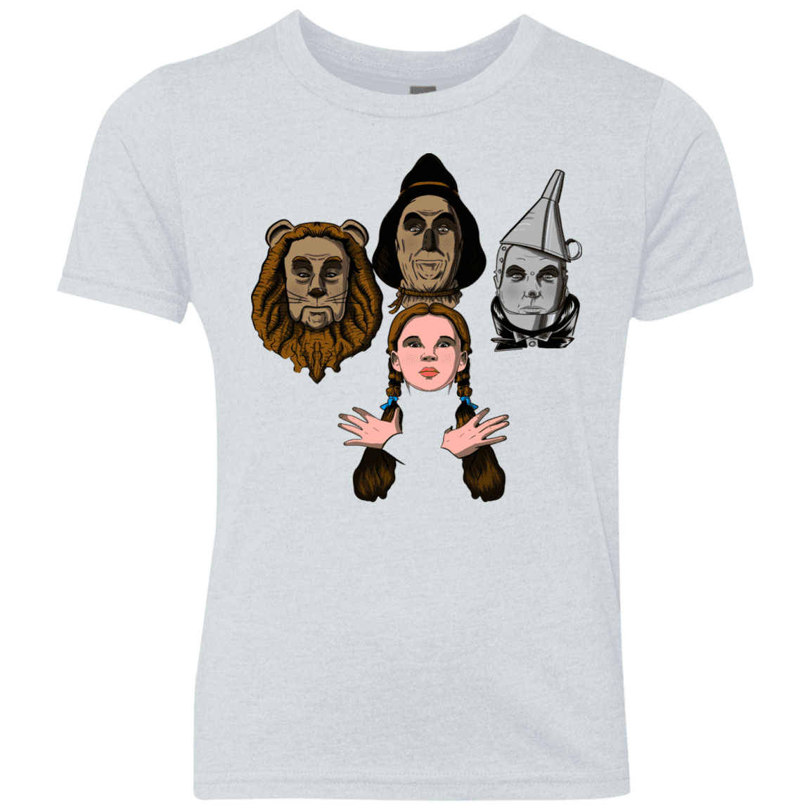 T-Shirts Heather White / YXS Oz Rhapsody Youth Triblend T-Shirt