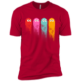 T-Shirts Red / YXS Pac color ghost Boys Premium T-Shirt