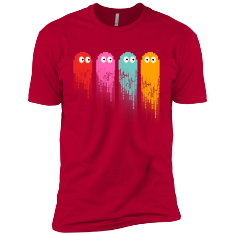 T-Shirts Red / YXS Pac color ghost Boys Premium T-Shirt