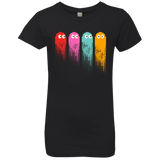 T-Shirts Black / YXS Pac color ghost Girls Premium T-Shirt