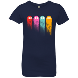 T-Shirts Midnight Navy / YXS Pac color ghost Girls Premium T-Shirt