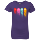 T-Shirts Purple Rush / YXS Pac color ghost Girls Premium T-Shirt