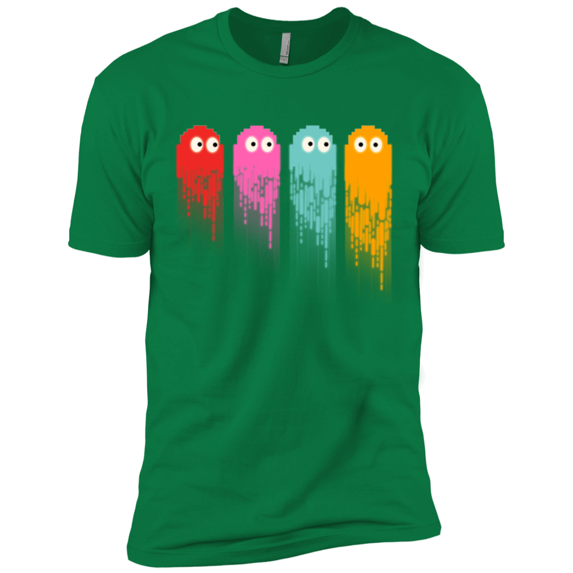 T-Shirts Kelly Green / X-Small Pac color ghost Men's Premium T-Shirt