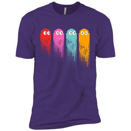 T-Shirts Purple / X-Small Pac color ghost Men's Premium T-Shirt