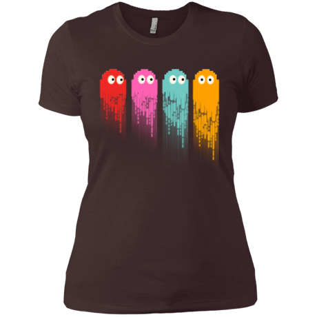 T-Shirts Dark Chocolate / X-Small Pac color ghost Women's Premium T-Shirt