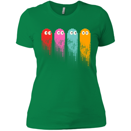 T-Shirts Kelly Green / X-Small Pac color ghost Women's Premium T-Shirt
