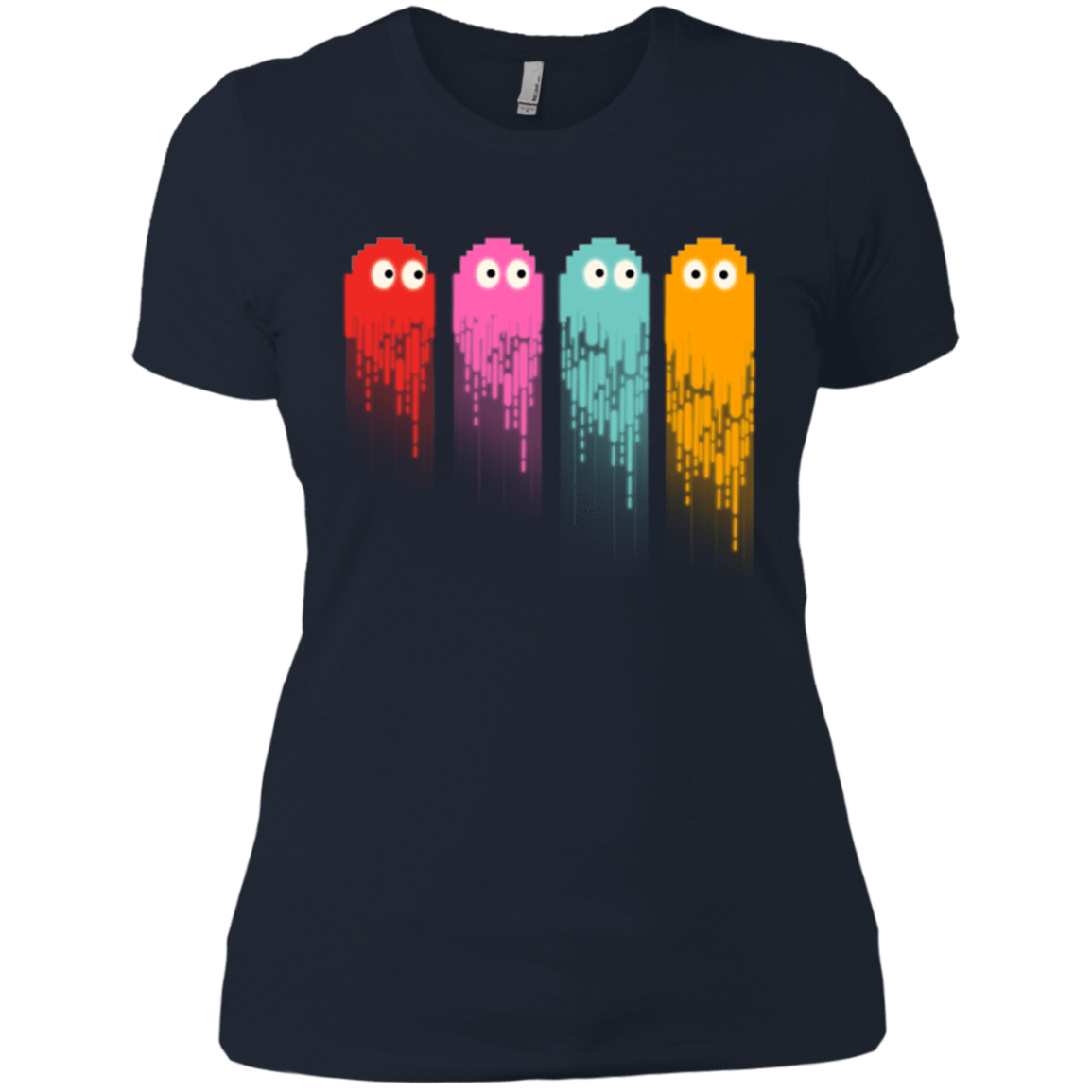 T-Shirts Midnight Navy / X-Small Pac color ghost Women's Premium T-Shirt