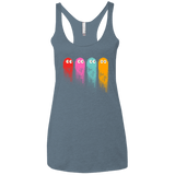 T-Shirts Indigo / X-Small Pac color ghost Women's Triblend Racerback Tank